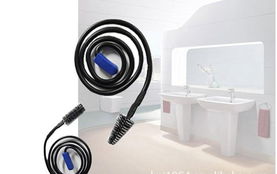 家用管道疏通新选择 TV新款疏通器，高效解决下水道与马桶堵塞难题